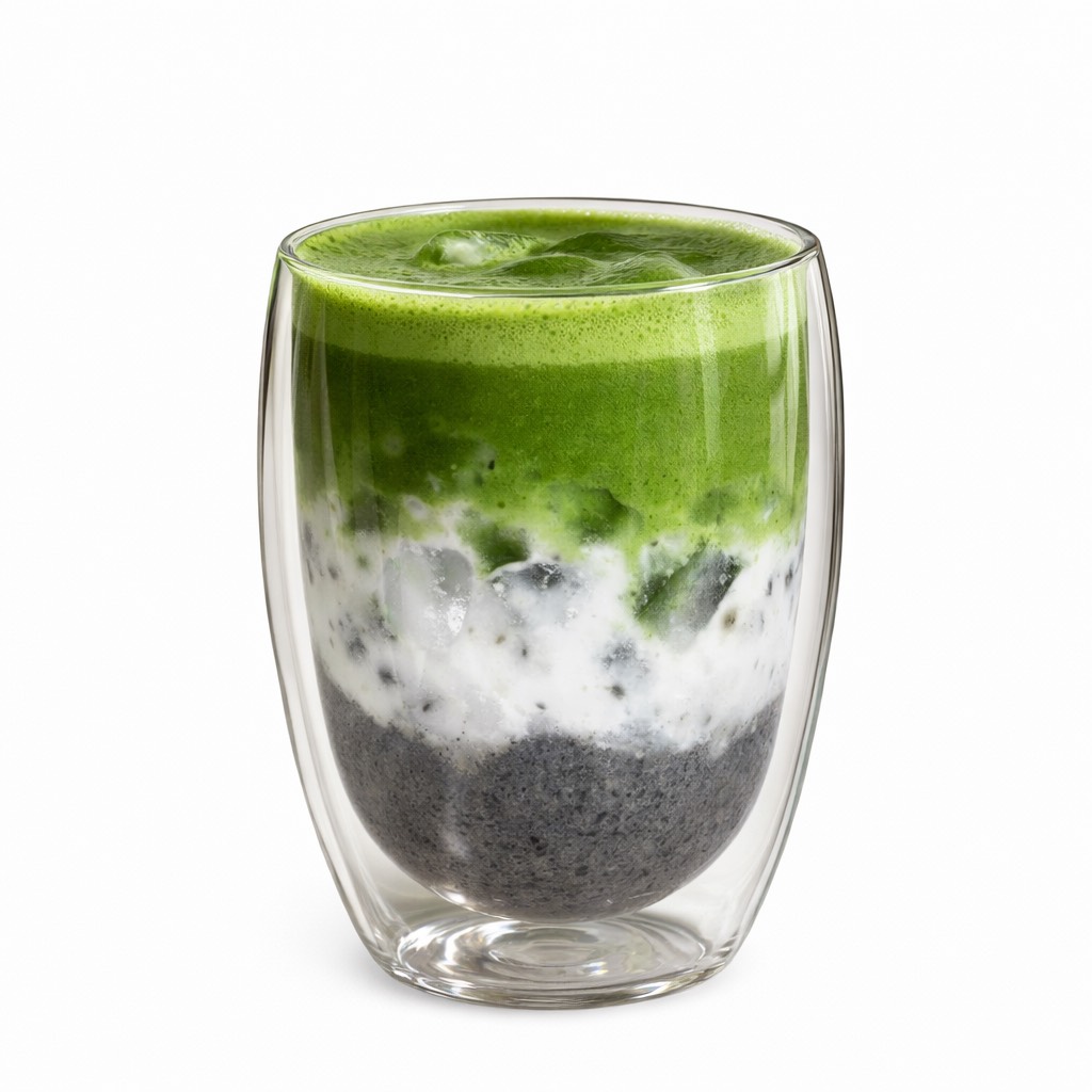 黑芝麻抹茶